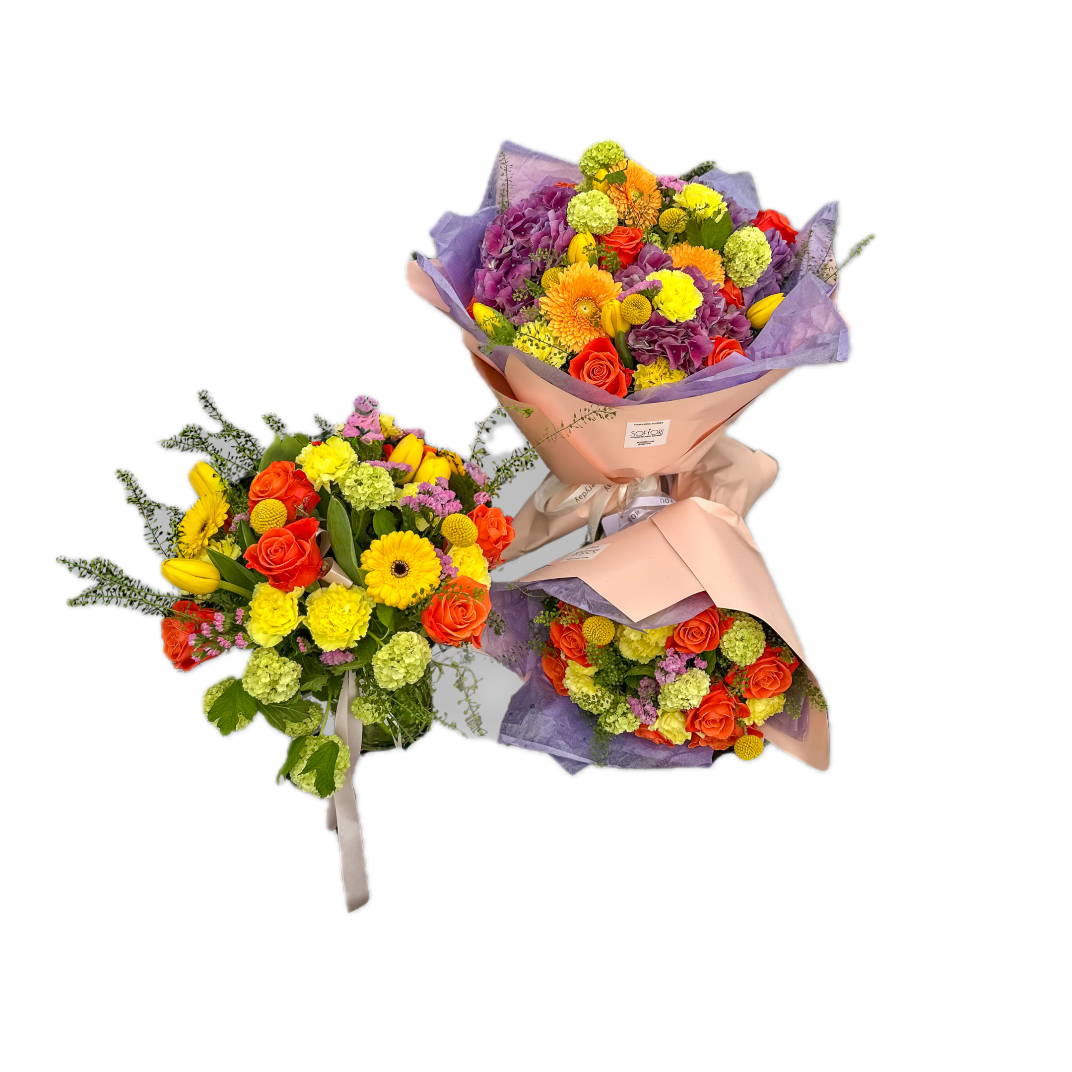 Fast same day flower delivery in Calgary, featuring simple and beautiful bouquets and arrangements for all occasions, including birthdays, anniversaries, and special celebrations.