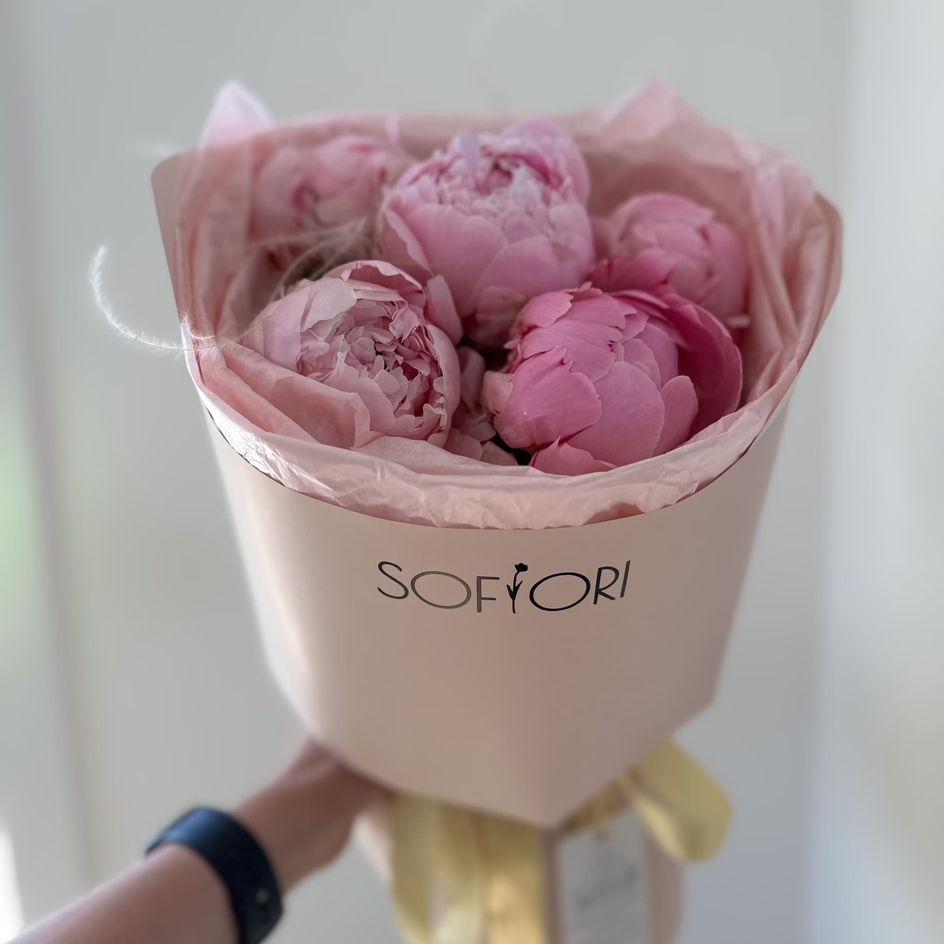 Peonies 5 stem