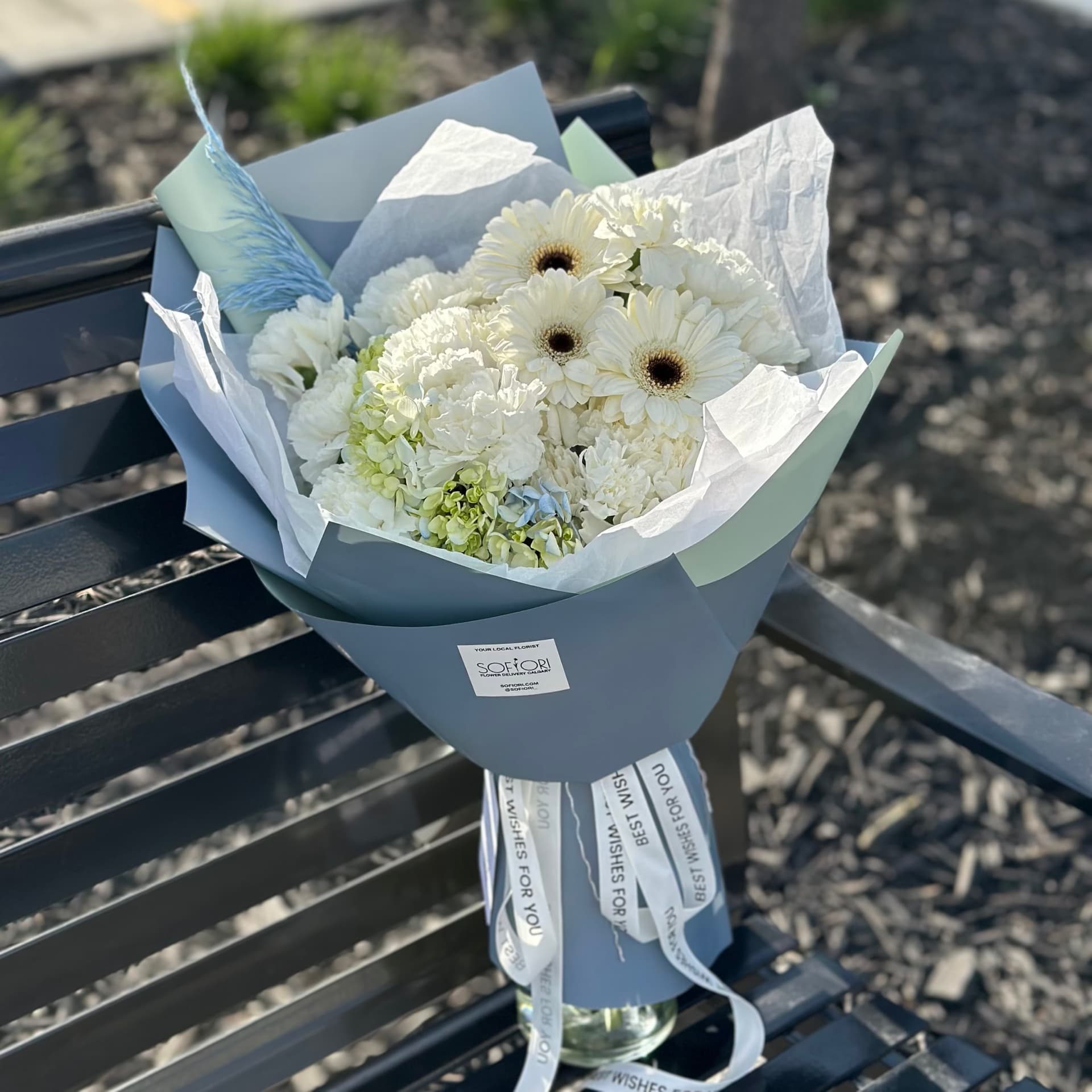 Congratulations bouquet — Arctic Dream