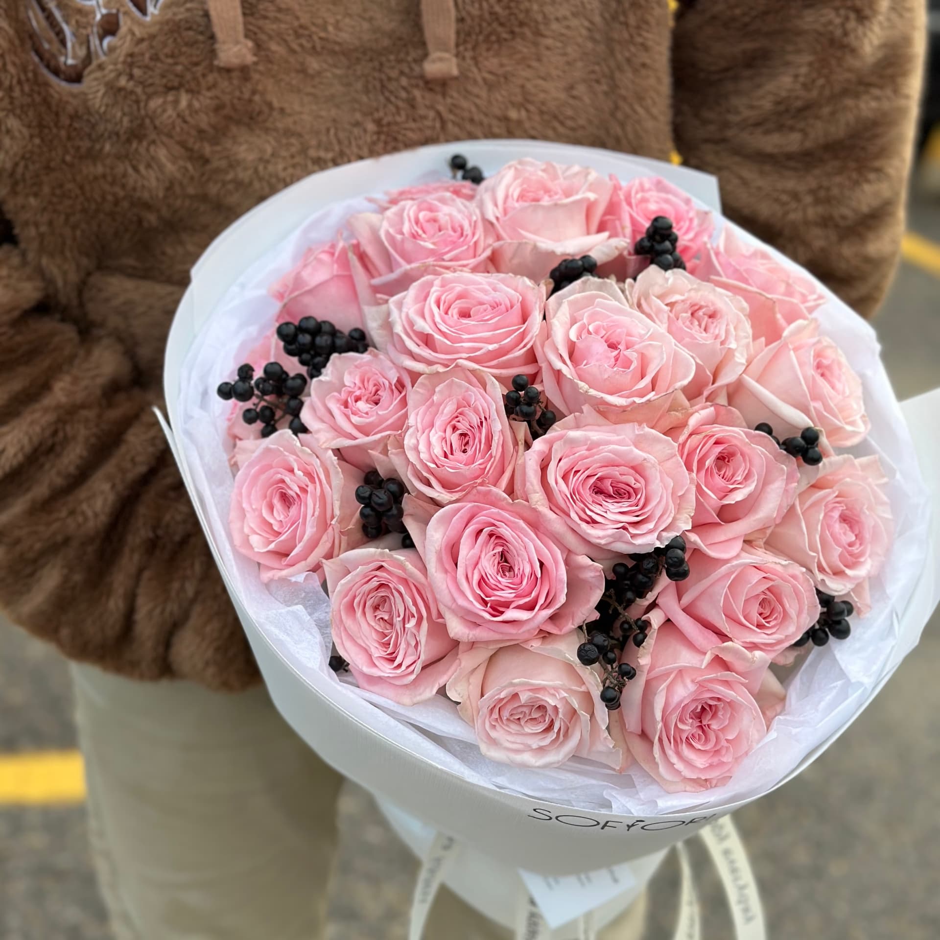 Pink O’Hara and berry