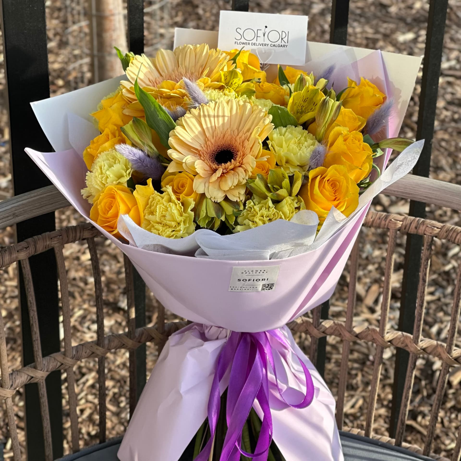 Sunny gerbera