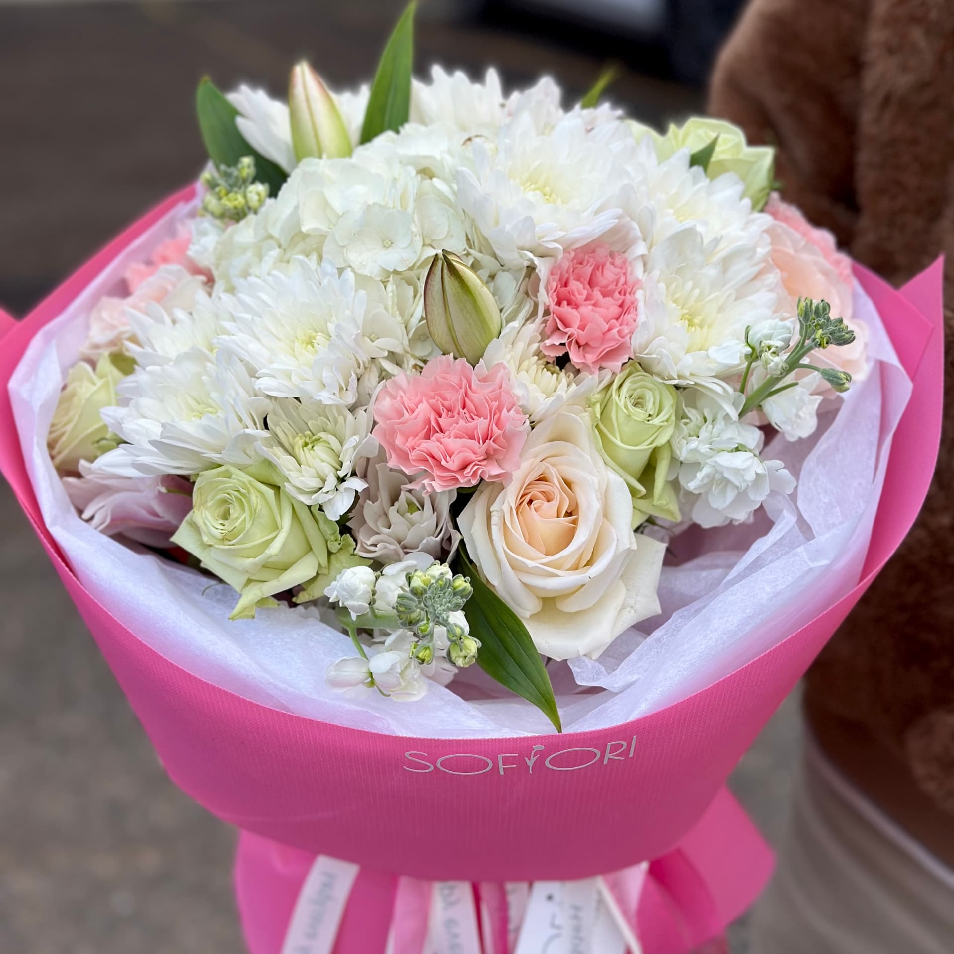 Lilies & Hydrangea