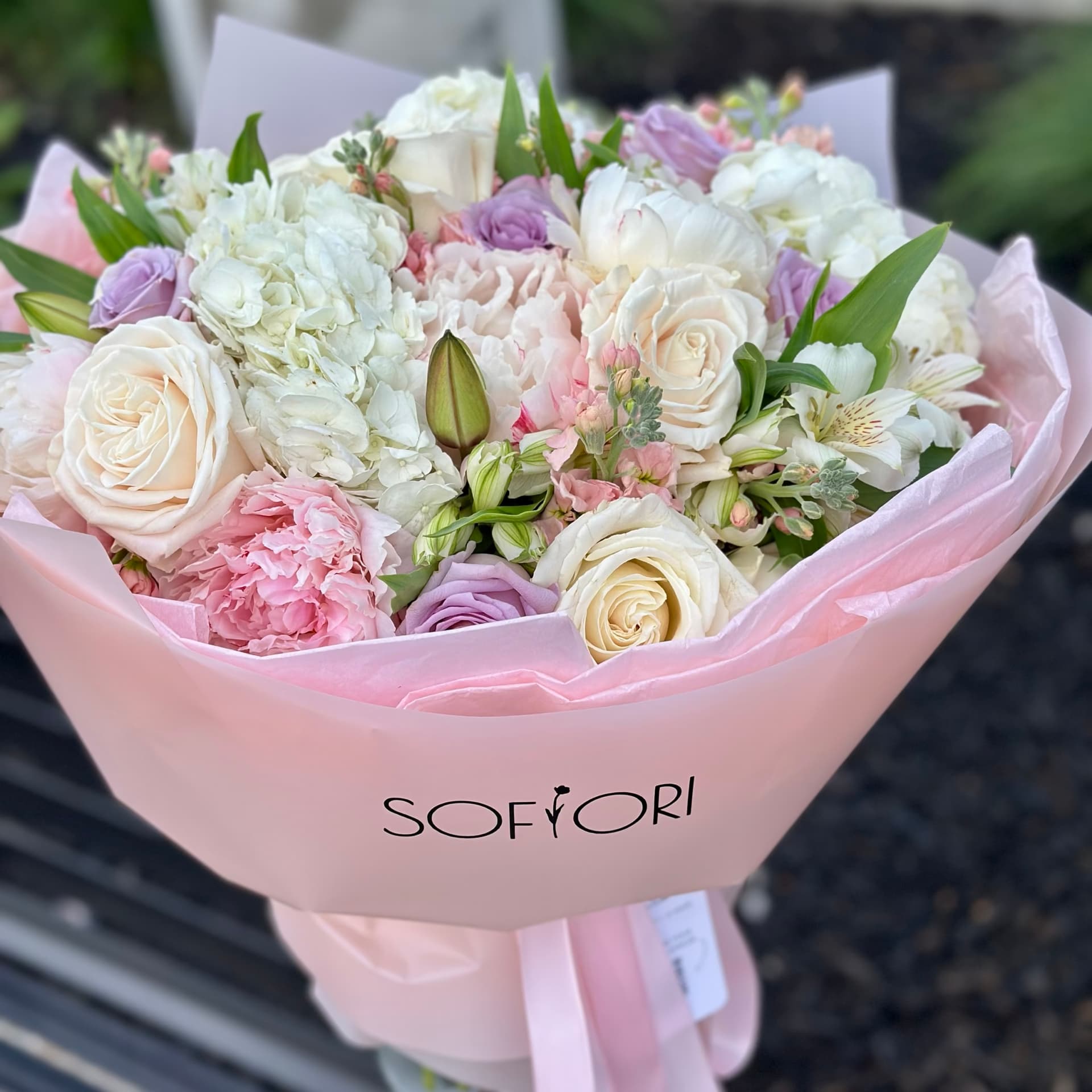 Peonies & Hydrangea