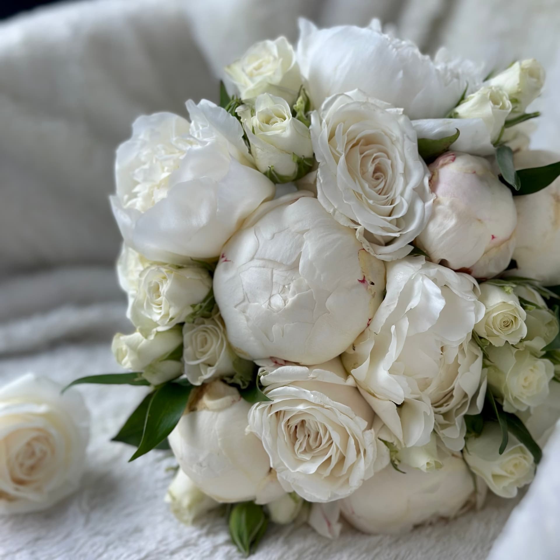 Wedding peonies