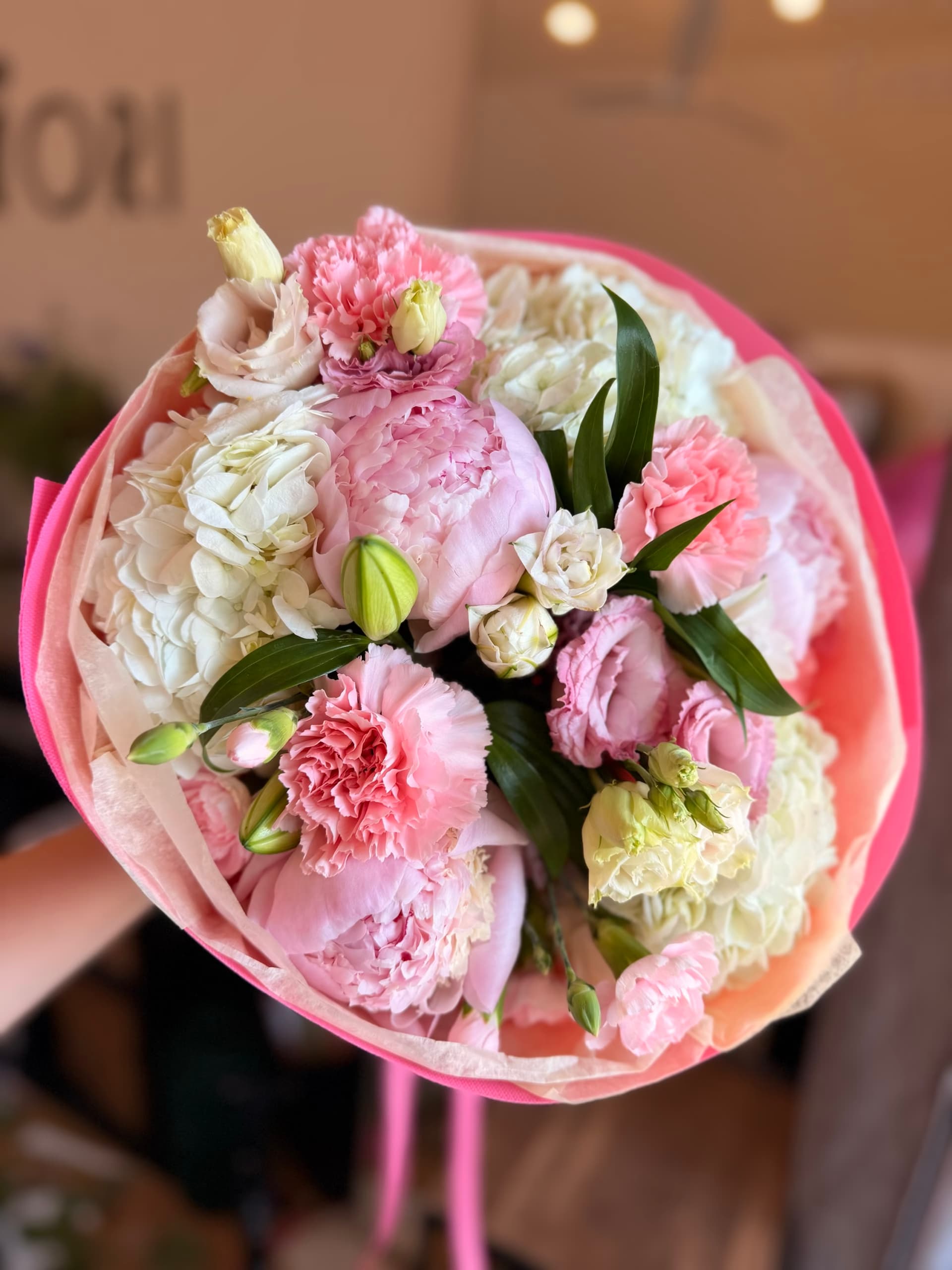 Peonies and Lilies