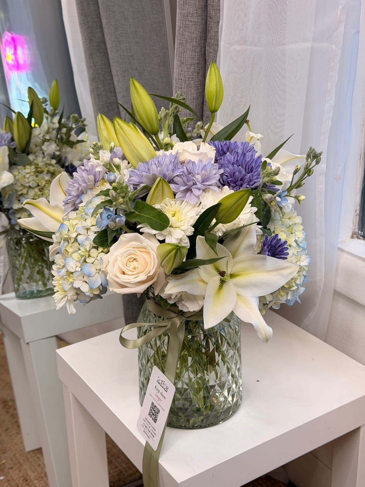 Lilly & Hydrangea β roses and carnations, Sofiori Calgary