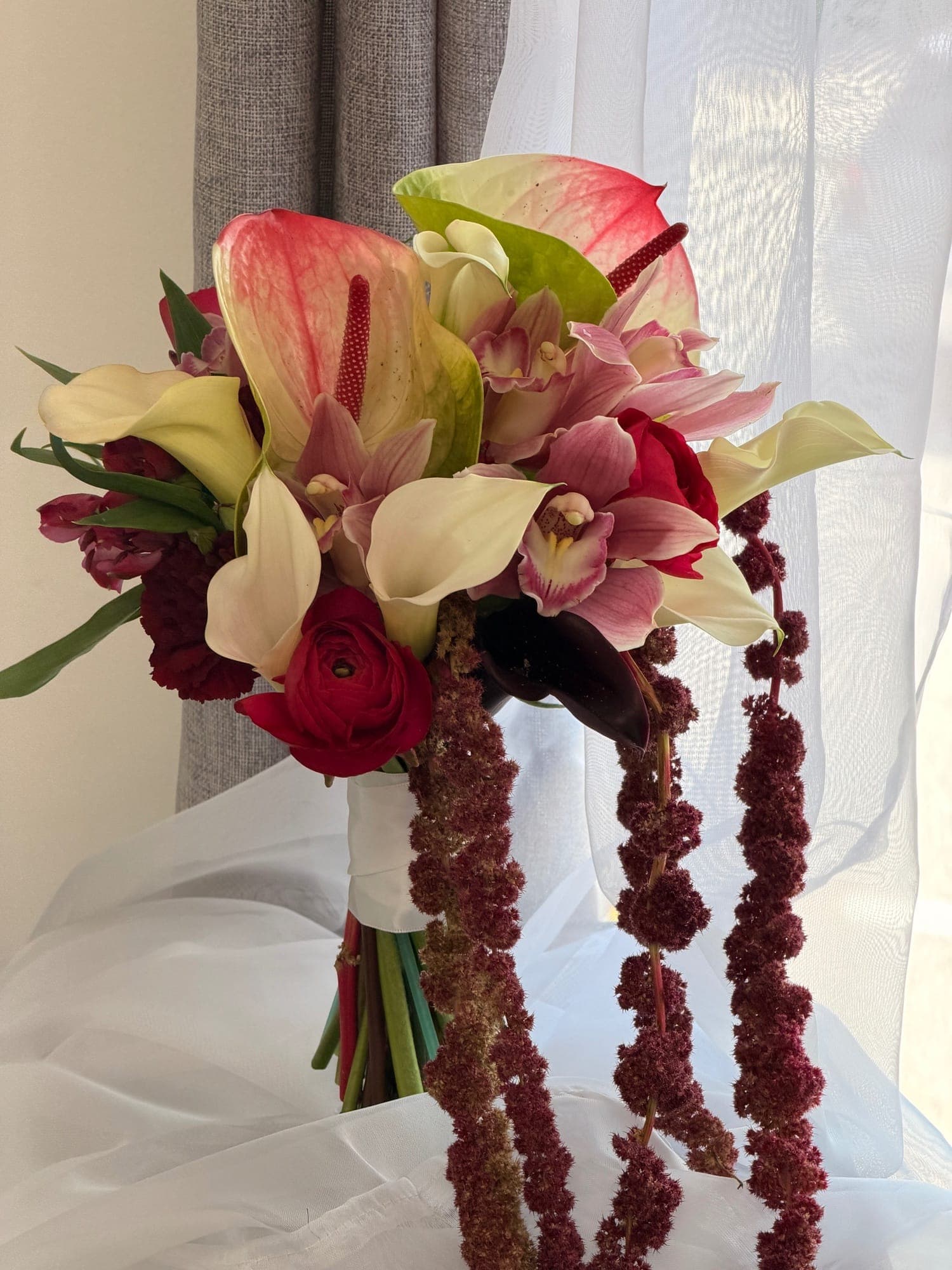 Anthurium & Orchids — roses and carnations, Sofiori Calgary