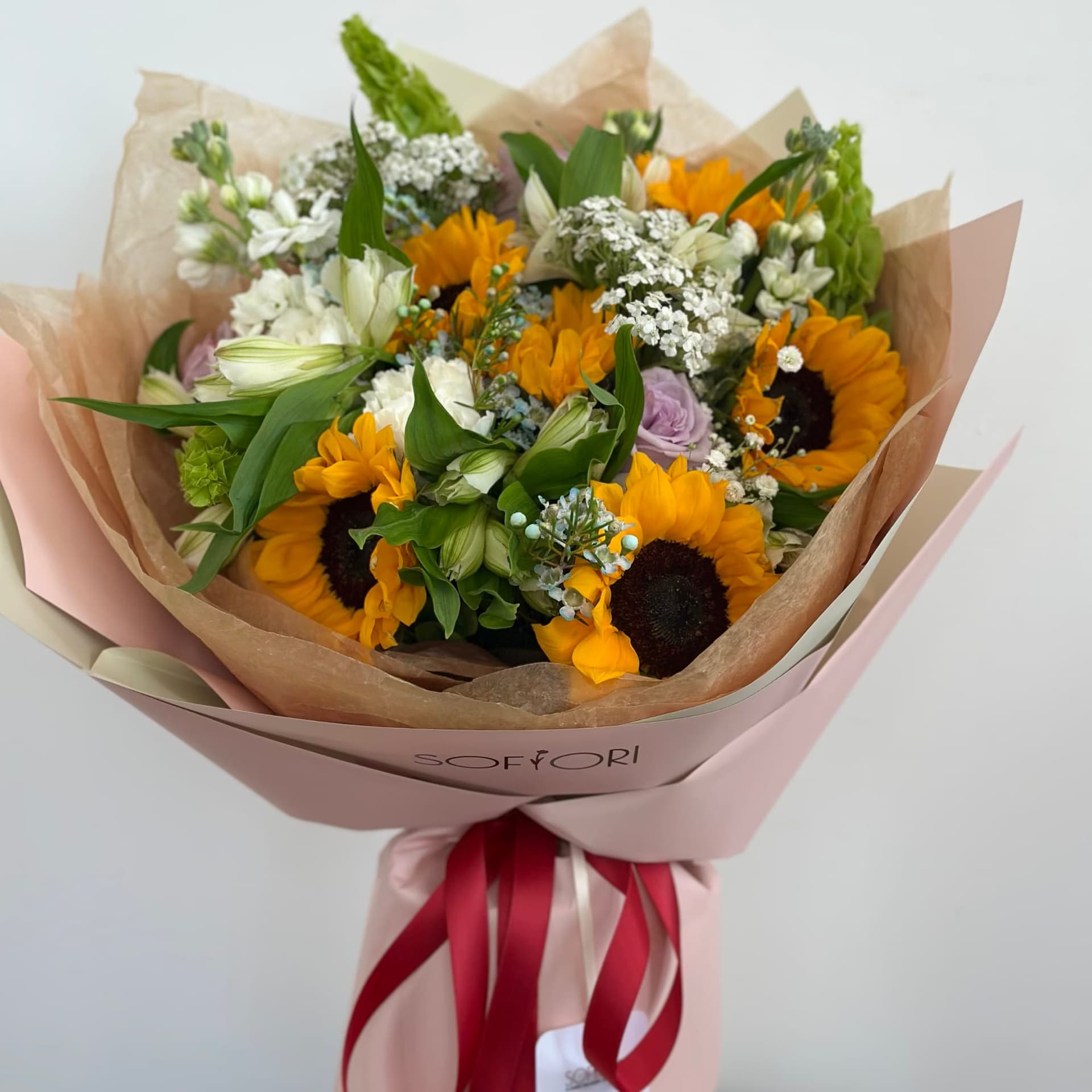 Sunflowers & Alstroemeria