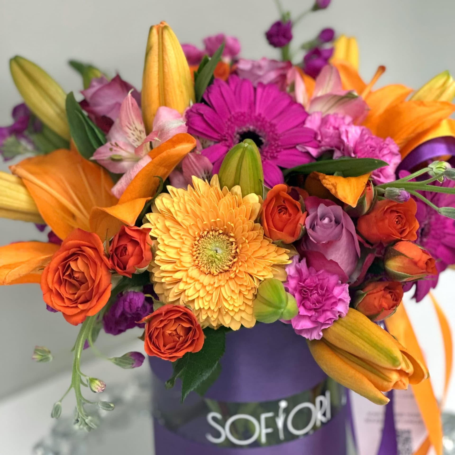Lilies and Purple — photo 2