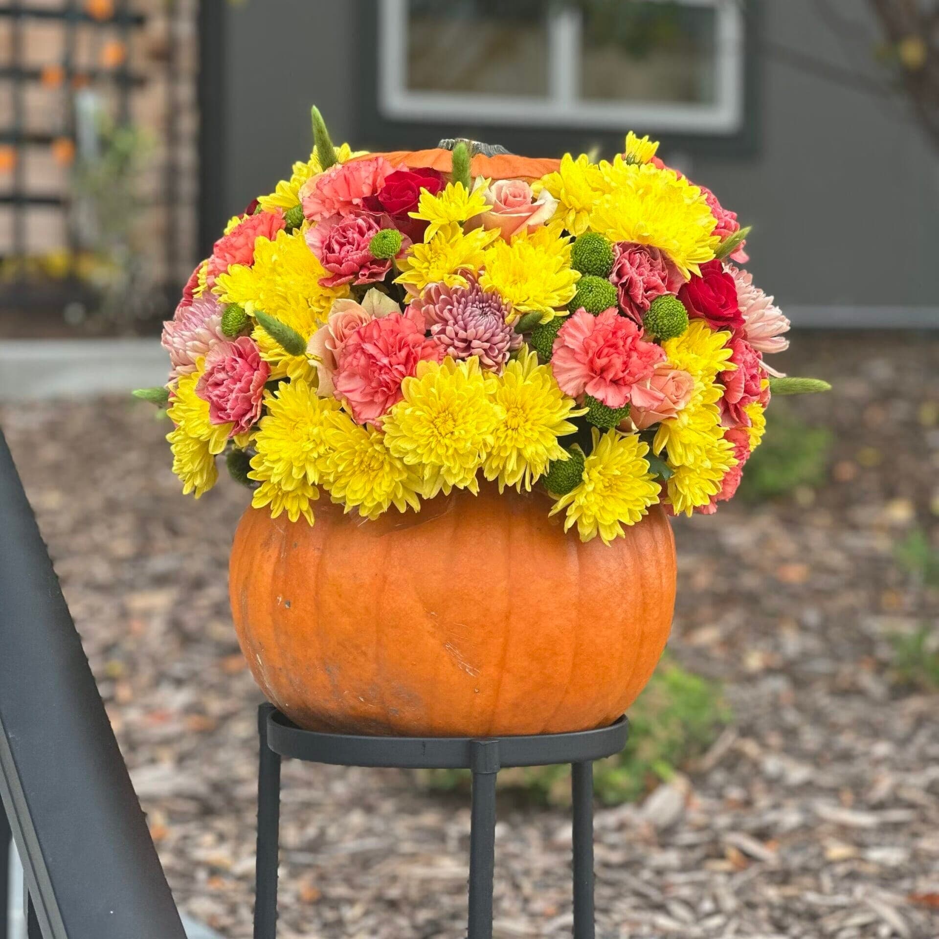 Large Pumpkin Flower Pie — photo 3