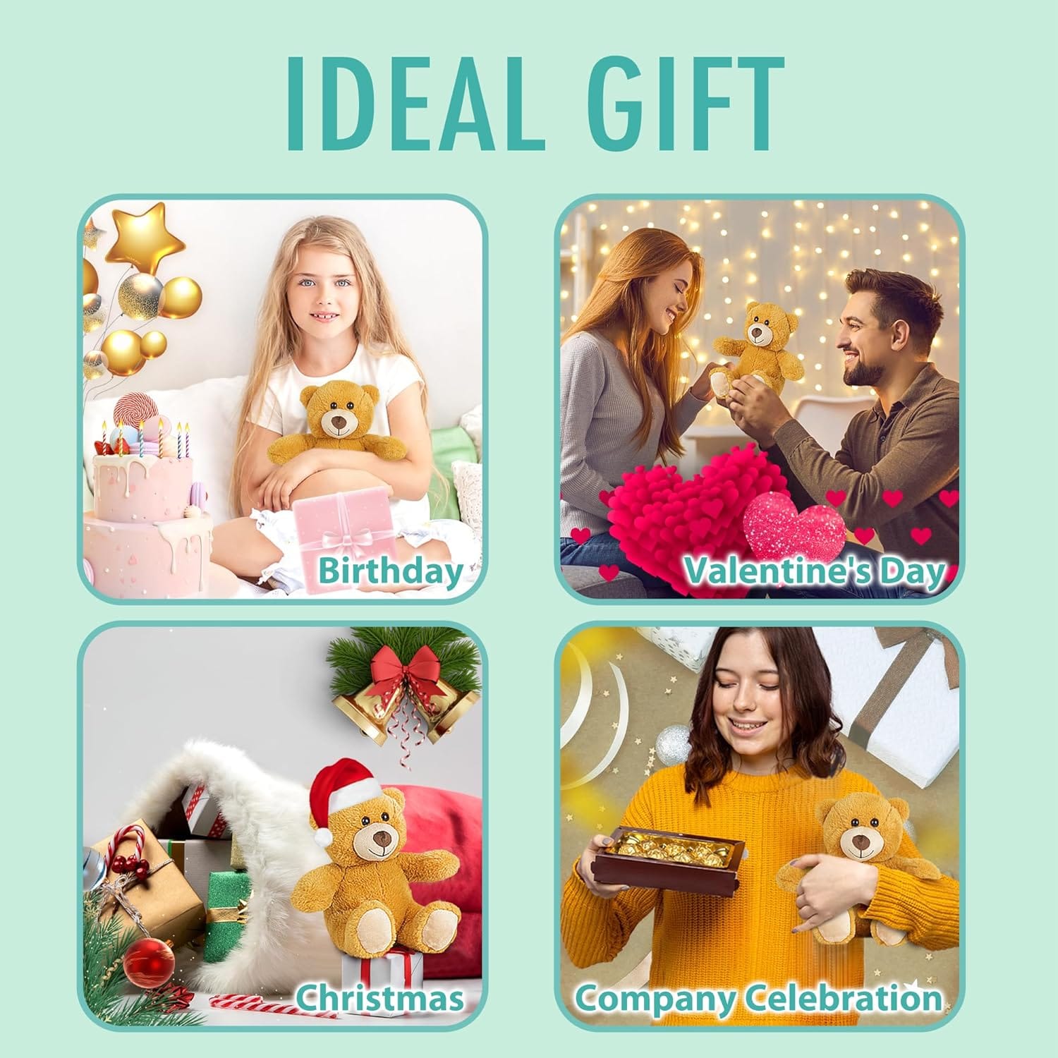 Teddy Bear 8 inch - Image 4