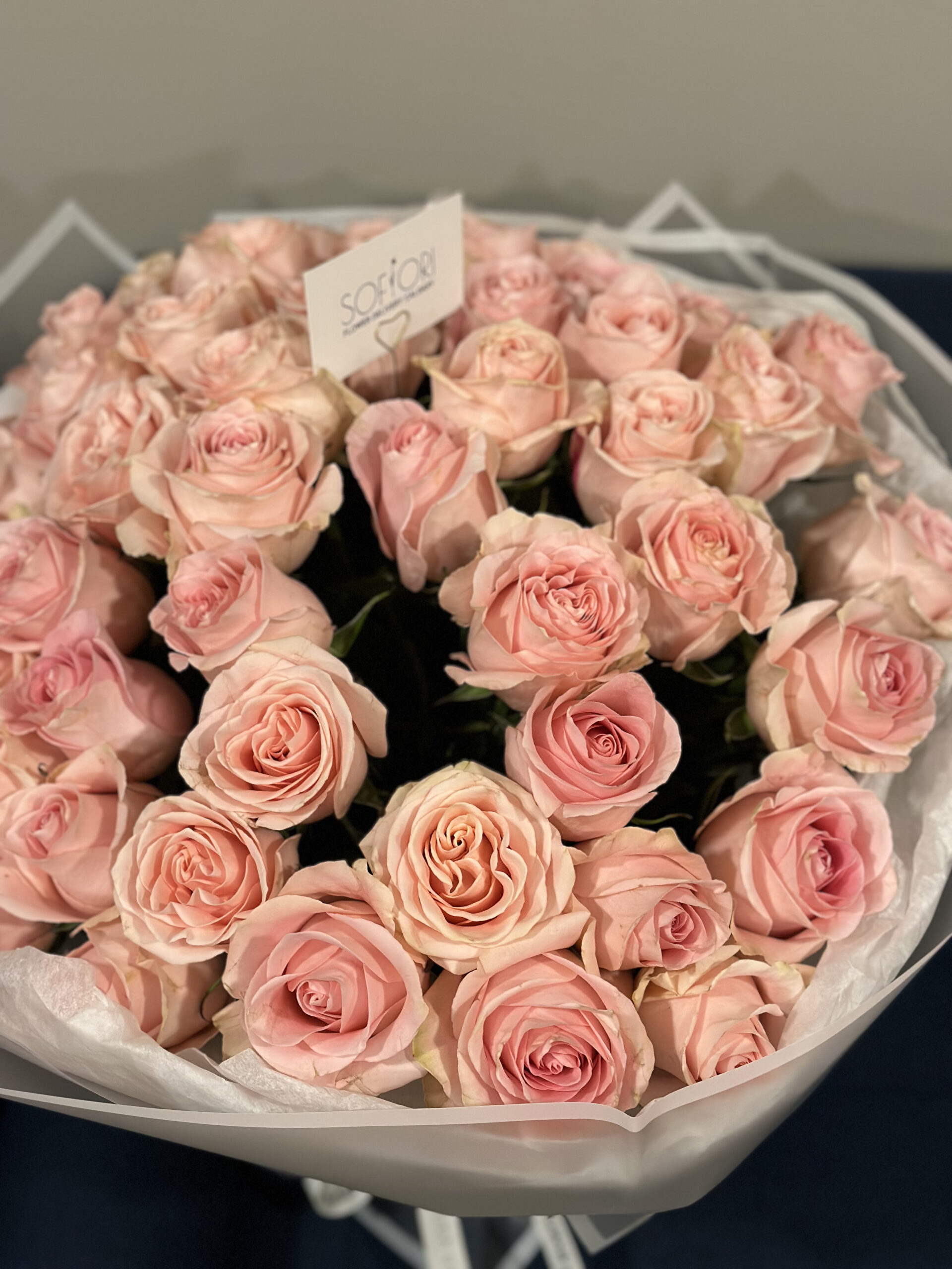 Luxury Garden Peach Roses