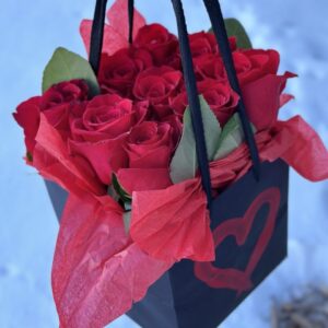 Box 9 Red Roses - Valentine's Special
