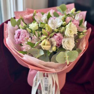 Peonies & Alstromeria